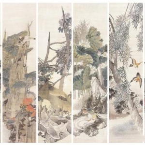 吳冠中等名家大作在新加坡國(guó)家美術(shù)館展出