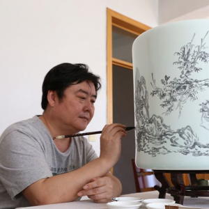 李杰人物畫作品賞析 | 造型扎實，色彩朦朧，物象豐富，頗具古意