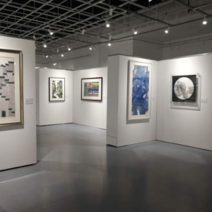 “老字號(hào)”雙年展亮相花木!有位畫(huà)家竟參加了四十年
