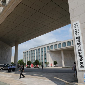 中國（上海）自由貿(mào)易試驗(yàn)區(qū)臨港新片區(qū)正式揭牌