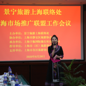 景寧旅游上海聯(lián)絡(luò)處暨上海市場推廣聯(lián)盟工作會議勝利召開