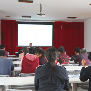 健康人生，情暖社區(qū) ——高級理療師張為棋攜手松下走進新橋民益居委會