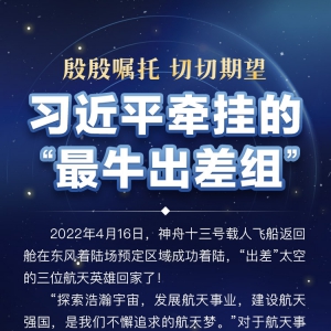 英雄歸來(lái)丨殷殷囑托 切切期望 習(xí)近平牽掛的“最牛出差組”
