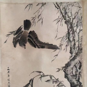 玄魚(yú)：《江寒汀花鳥(niǎo)畫(huà)》