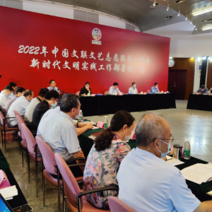 2022年中國文聯(lián)文藝志愿服務工作會在京召開