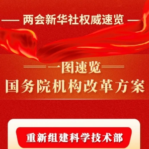 重磅！一圖速覽國務院機構(gòu)改革方案